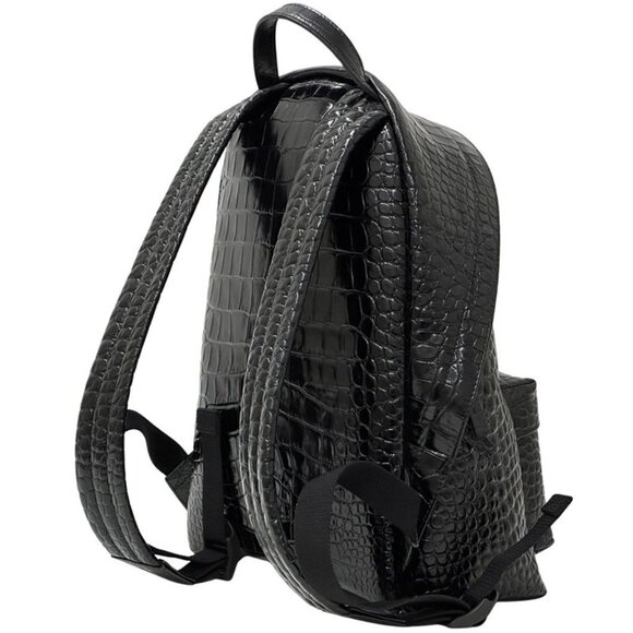 Balenciaga Backpack Embossed Leather Black main image 10